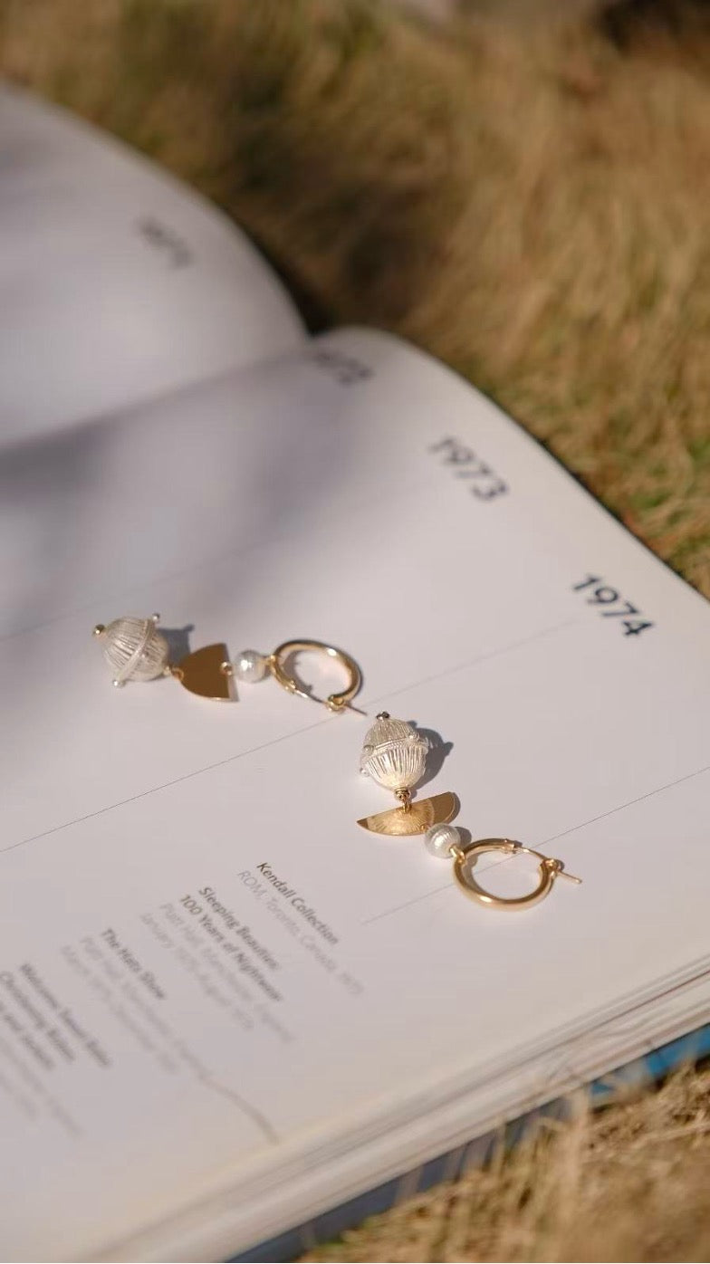 Celestial Star-Moon Earrings