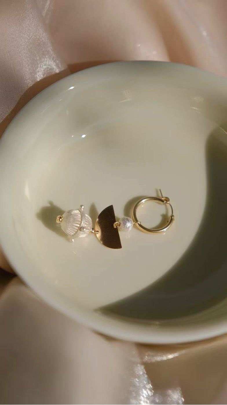 Celestial Star-Moon Earrings
