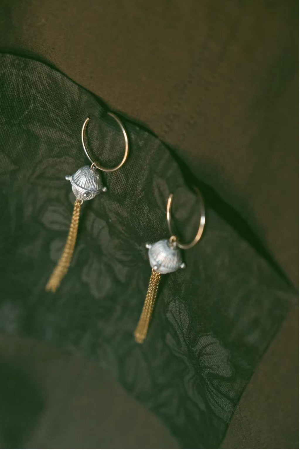 Dawn Star Tassel Earrings