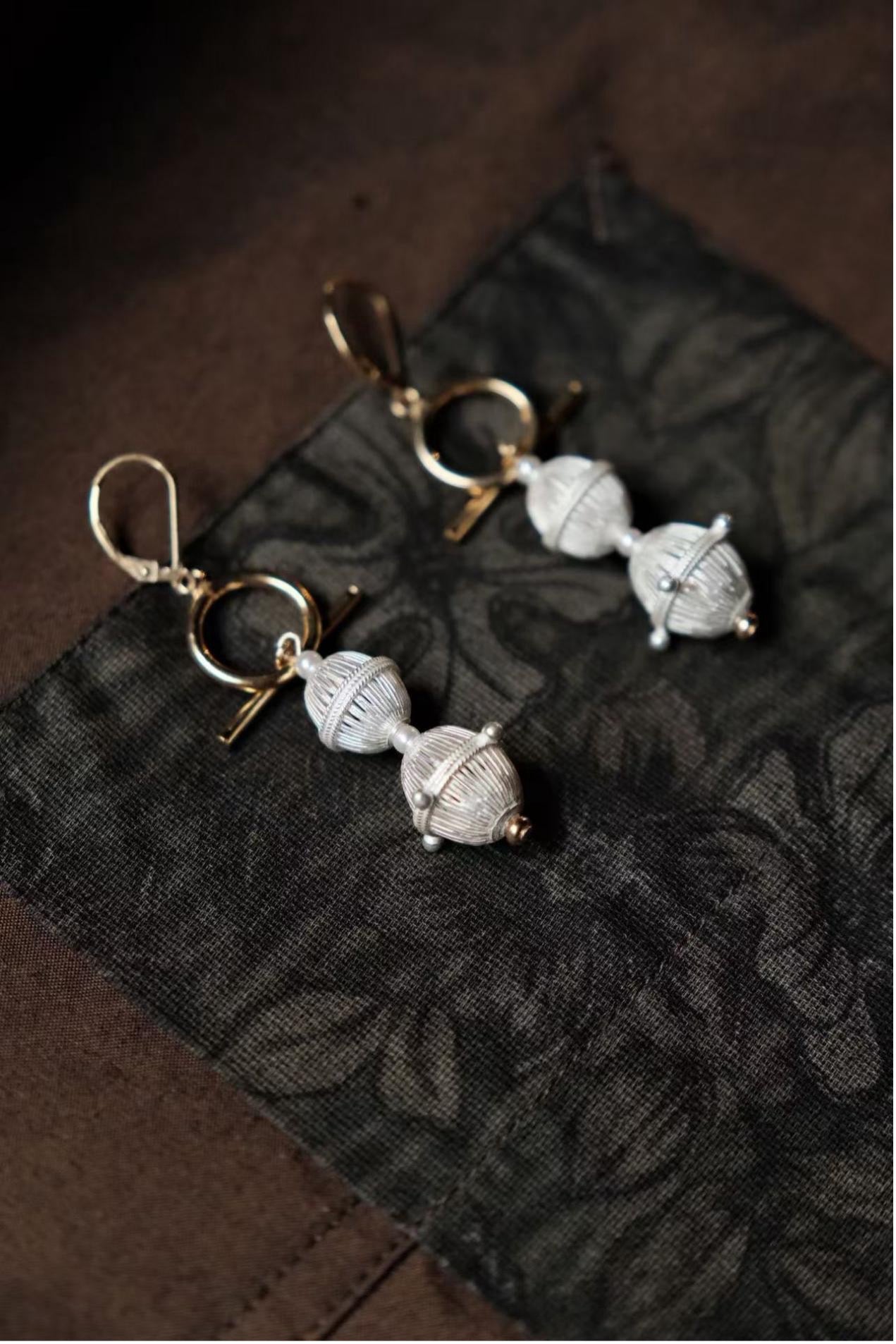 Dawn Star Double Earrings