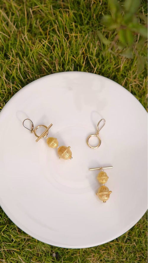 Dawn Star Double Earrings