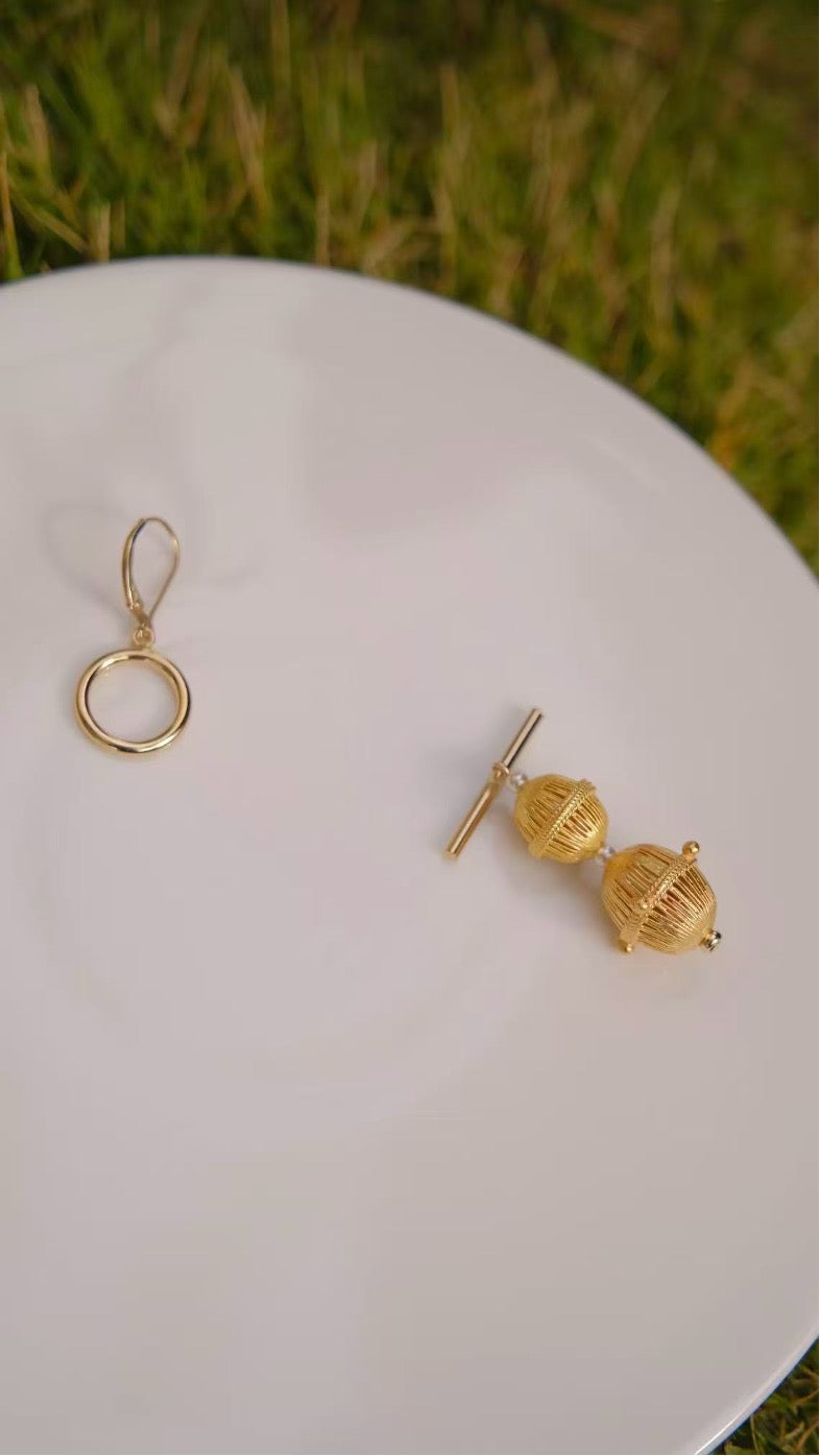 Dawn Star Double Earrings